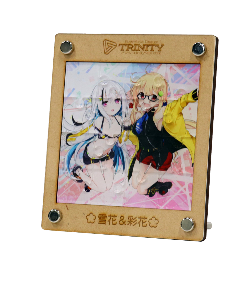 アクリルパズルスタンド